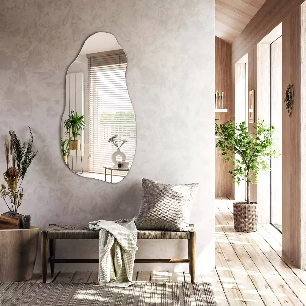 Atypické zrcadlo visící skvrna