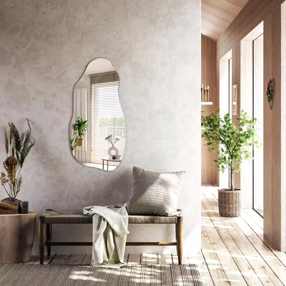 Atypické zrcadlo visící skvrna