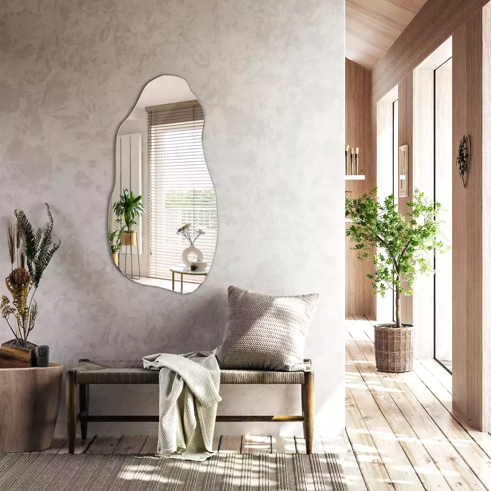 Atypické zrcadlo visící skvrna