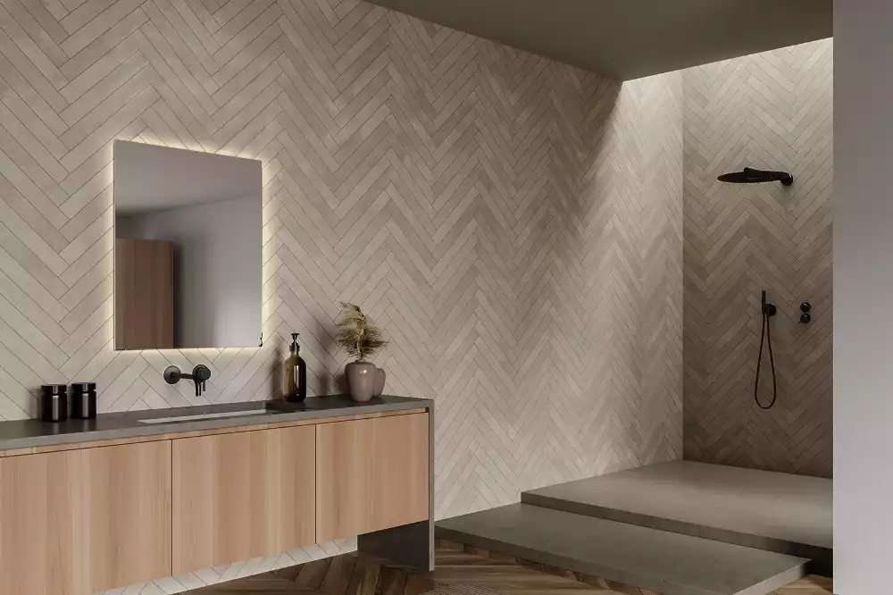 Zrcadlo s led osvětlením náměstí