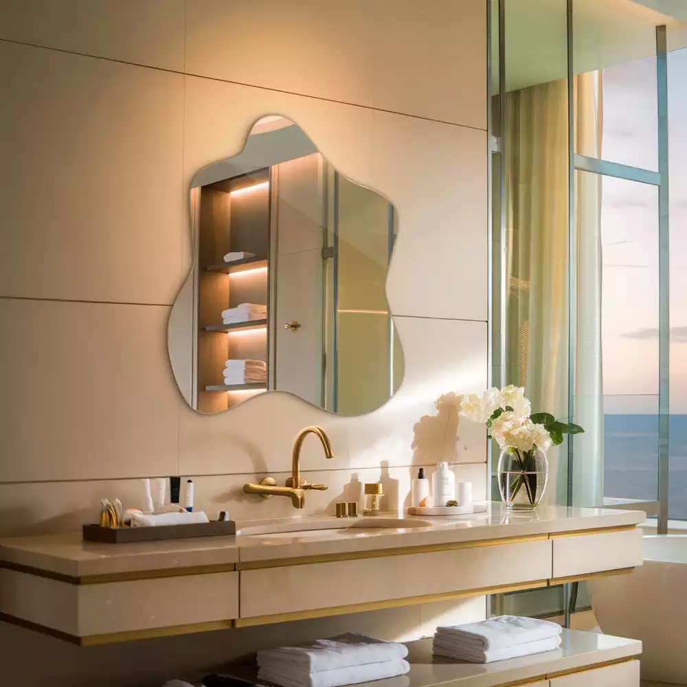 Atypické zrcadlo originál skvrna