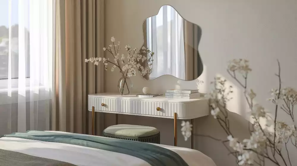 Atypické zrcadlo originál skvrna