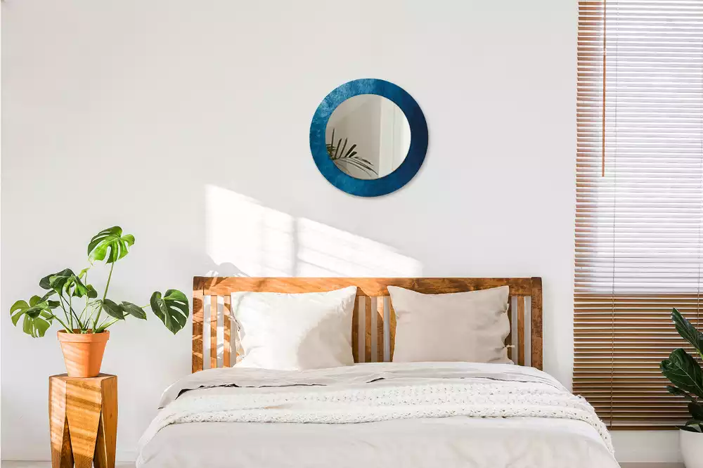 Kulaté zrcadlo s potiskem Abstraktní umění