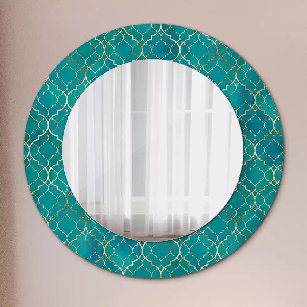 Kulaté zrcadlo s potiskem Barevné složení