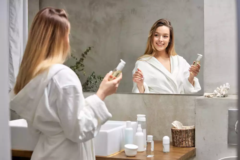 Obdélníkové zrcadlo bezrámové moderní