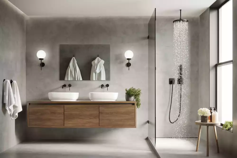 Obdélníkové zrcadlo bezrámové moderní