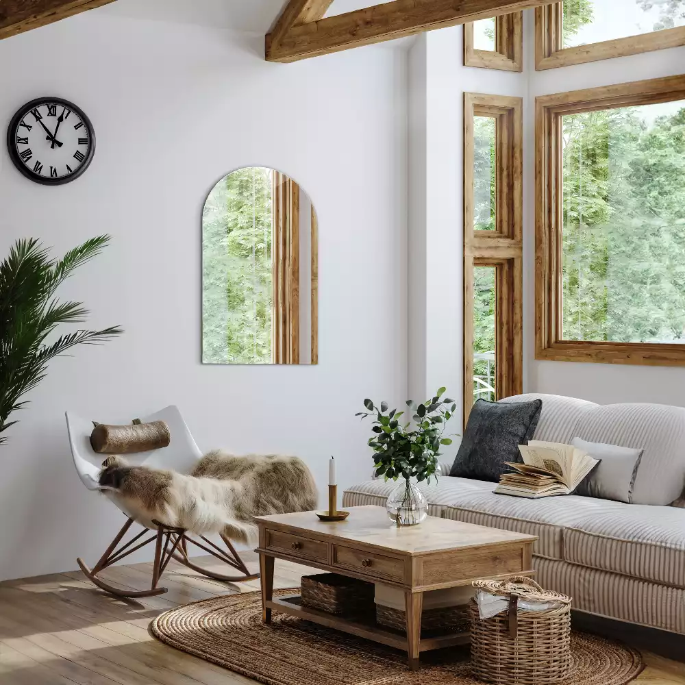 Obloukové zrcadlo závěsná ozdoba