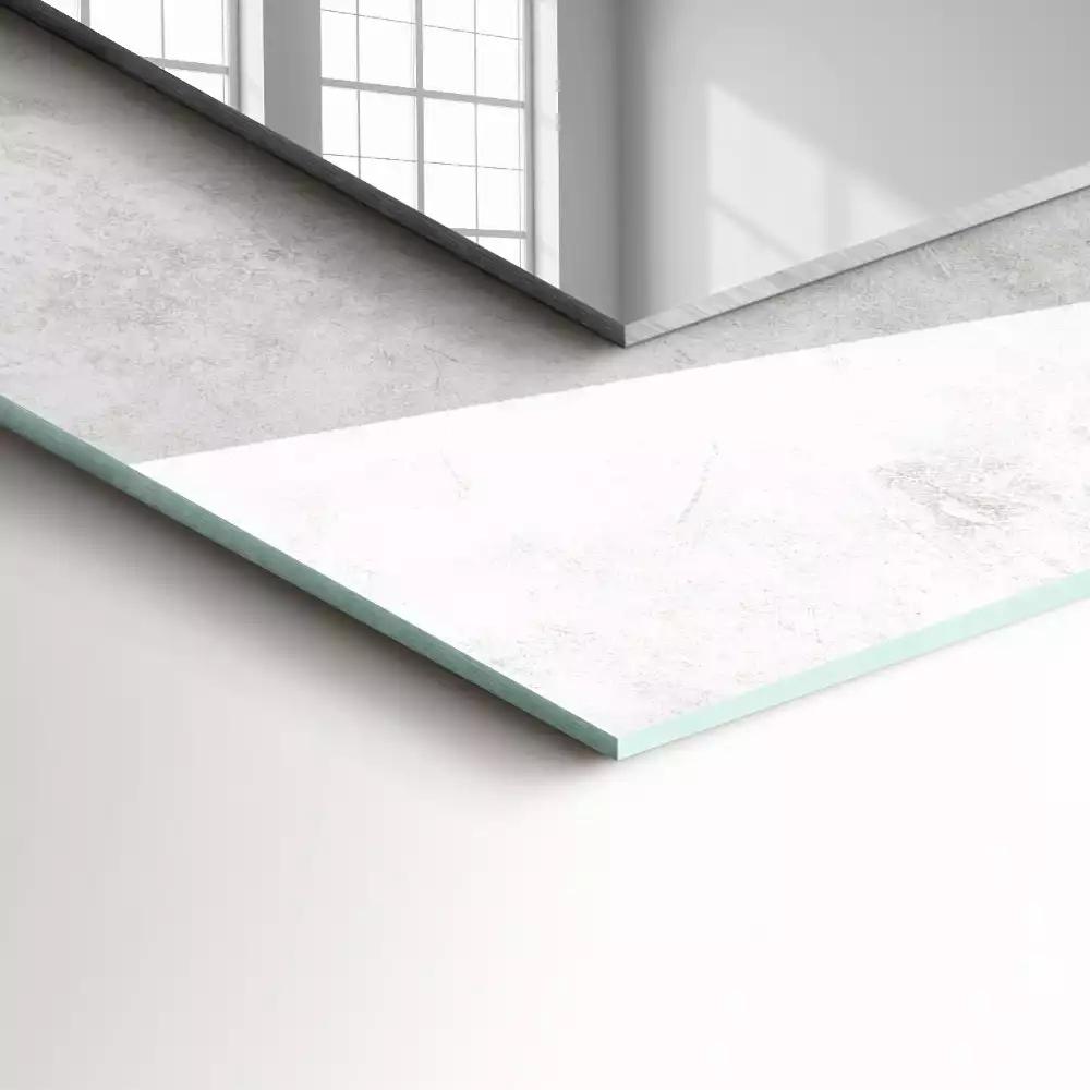 Obdélníkové dekorační zrcadlo Šedý vzor textury