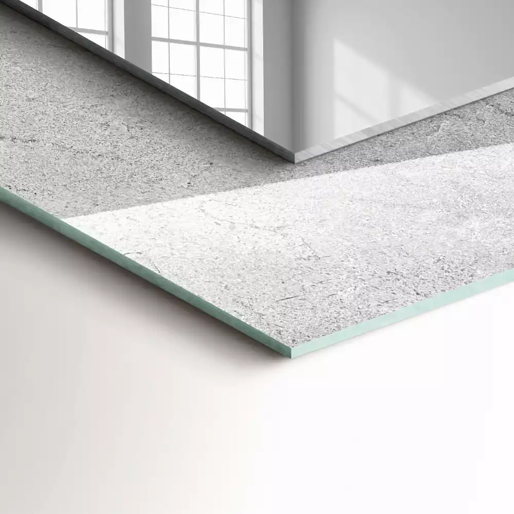 Obdélníkové dekorační zrcadlo Popraskaný betonový povrch