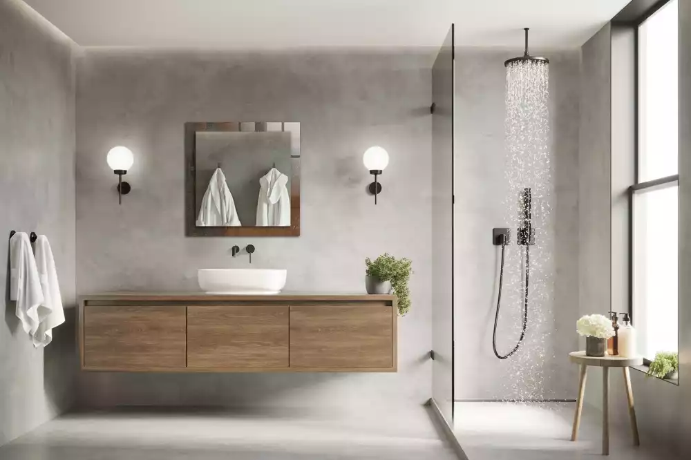 Obdélníkové dekorační zrcadlo Módní rezavý kov