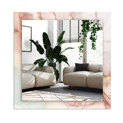 Obdélníkové dekorační zrcadlo Abstraktní akvarel umění