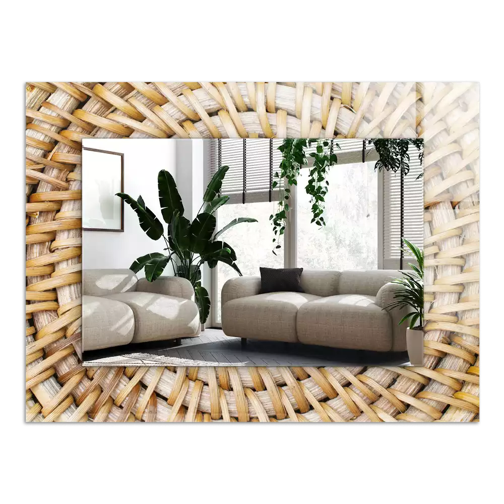 Obdélníkové dekorační zrcadlo Košatina