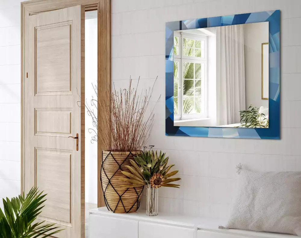 Obdélníkové dekorační zrcadlo Abstraktní tunel