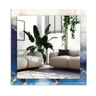 Obdélníkové dekorační zrcadlo Abstraktní výtvarné umění