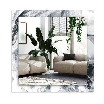 Obdélníkové dekorační zrcadlo Abstraktní malba kompozice