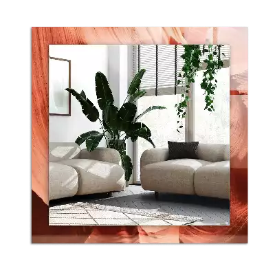 Obdélníkové dekorační zrcadlo Pouštní skalní kaňon