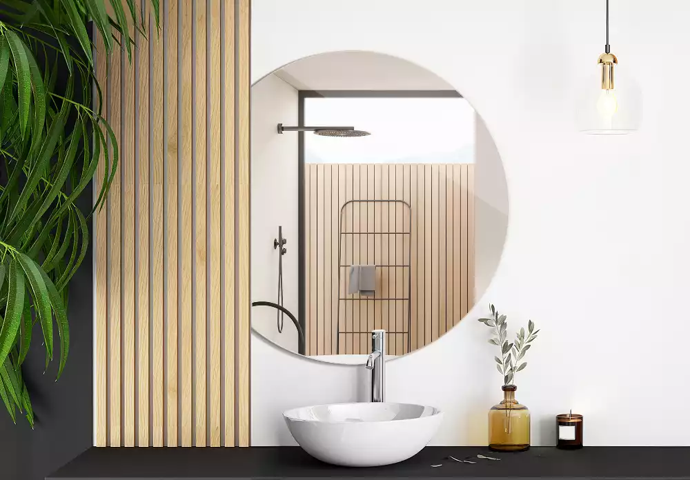 Zrcadlo se zkosenou stranou originální doplněk