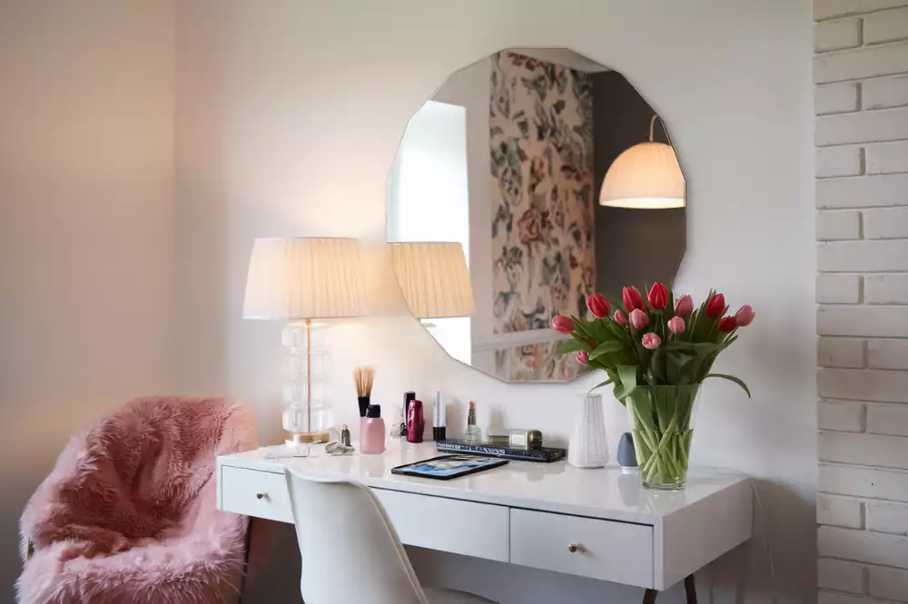 Geometrické zrcadlo originální design