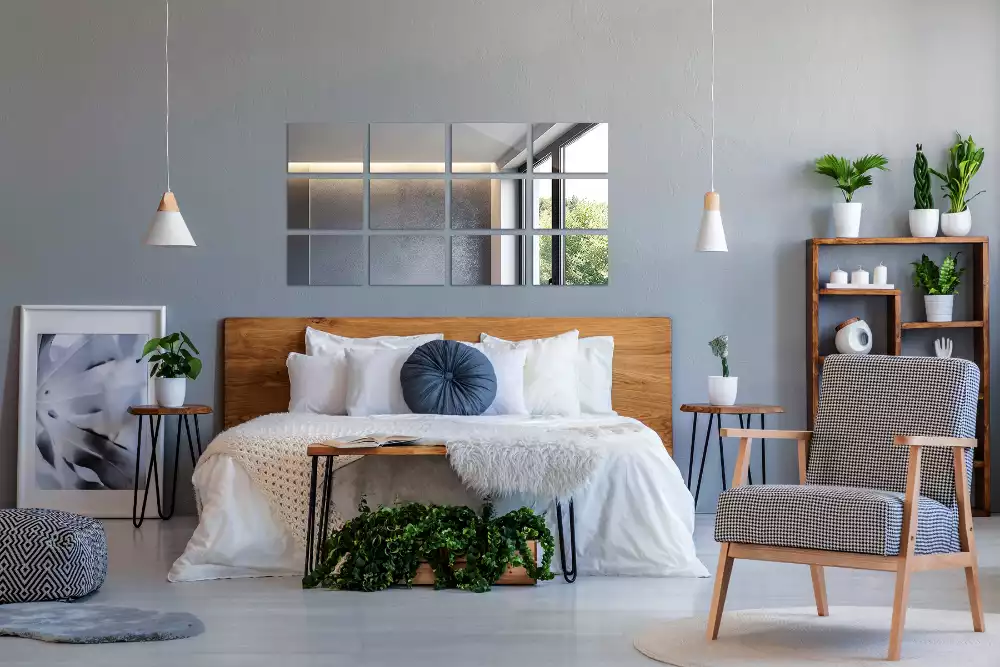 Zrcadlové obklady obdélníkový samolepící